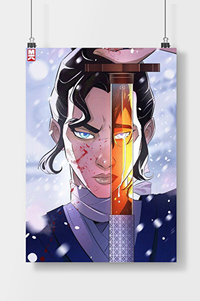 Luna Marissa Αφίσα Anime Blue Eyed Samurai Αφίσα τοίχου χωρίς πλαίσιο