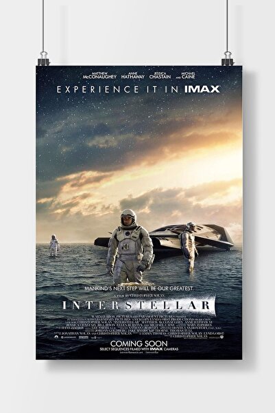 Luna Marissa Interstellar Poster Çerçevesiz Duvar Posteri