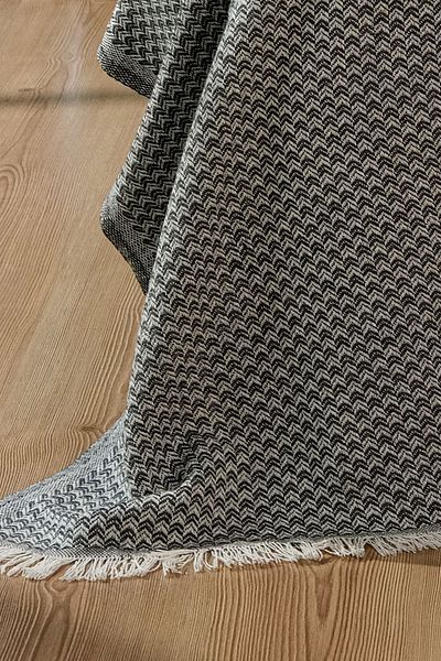 HOME MOD STORE Tripolis Single Fringed Pike and Bedspread 170x210cm