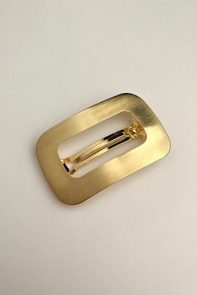 Modex Rectangular Edge Oval Plate Automatic Buckle (Width:5cm Length:8 cm)
