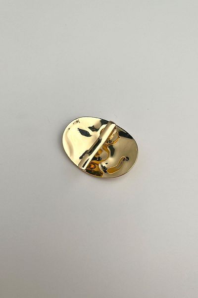 Modex Oval Curved Hairpin (Width: 3cm Length: 4cm)