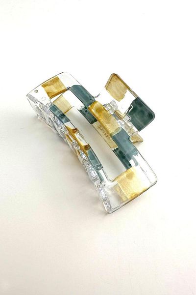 Modex Geometric Patterned Latch Buckle 9cm