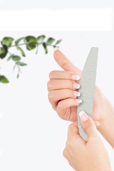 FREELADY Prosthetic Nail Paper File 100/180 2 Pieces