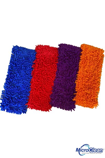 Micro Clean Missclean ( 2 Adet ) 40 CM'DİR. Mikrofiber Mop Yedek Bez Standart Tüm Modellere Uygun 40 Cm