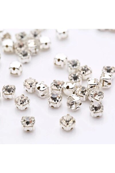 Genel Markalar Gümüş Renk Kasalı Dikme Beyoğlu Taşı Ss20 (4,7 mm) 1 Paket = 1440 Adet