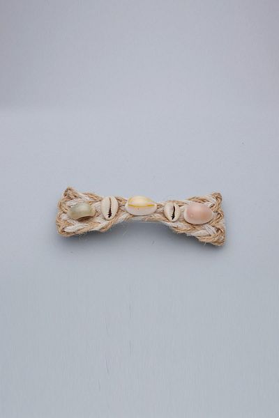 Modex Seashell Figured Rustic Hair Clip (9cm)