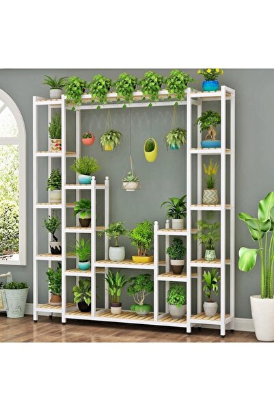 DEMBEY AHŞAP ATÖLYE Ahşap Çiçeklik Modelleri Bahçe Balkon Salon Mobilya Dekor...