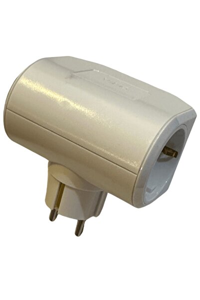 VİKO Viko Triple Grounded Plug Socket Clover Plus - White (2 Pieces)