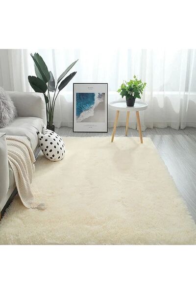 trivago halı Yıkanabilir Yumuşak Peluş Post Shaggy Çocuk Odası Oturma Odası S...