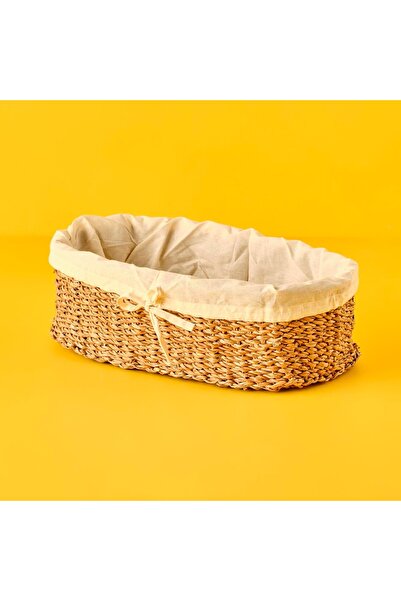 Bella Maison Diana Bezli Hasır Sepet Naturel (42x25 cm)