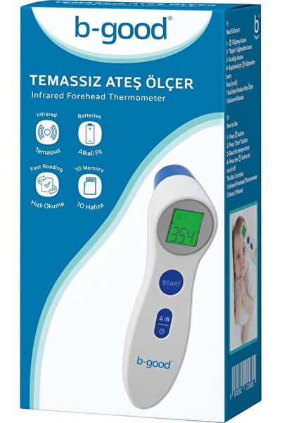 SİYAH YILDIZ TEMASSIZ ATEŞ ÖLÇER