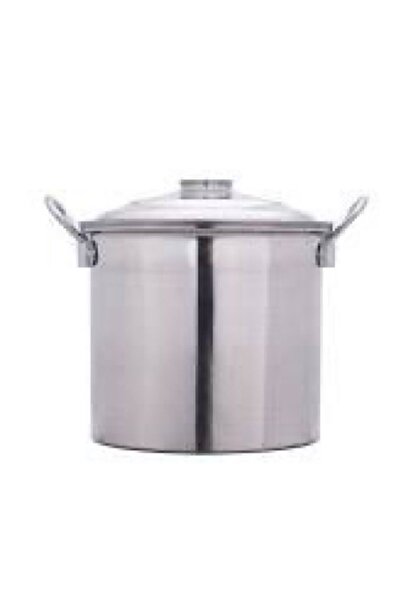 Home Kazan Soba Kazanı Kapaklı Konserve Çorba Kazanı (ÇAP: 35CM) 21 Lt Alüminyum