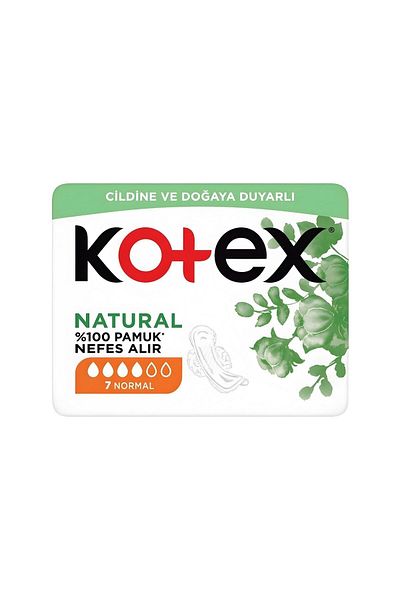 Kotex M Natural Hygienic Ultra Pad - Long Set of 7