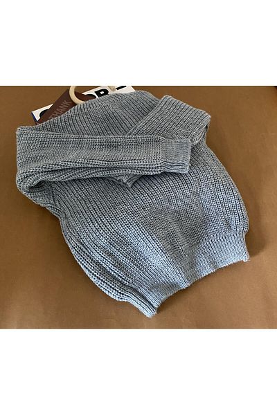 minibonclub MİNİBONCLUB UNISEX BABY CHILD KNITWEAR SWEATER