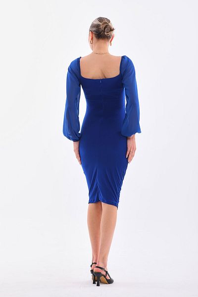 OlaLady Ρομαντικό μολύβι φόρεμα Princess Sleeves