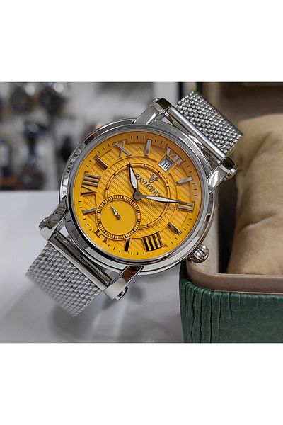 Raymond Men's Steel Wristwatch