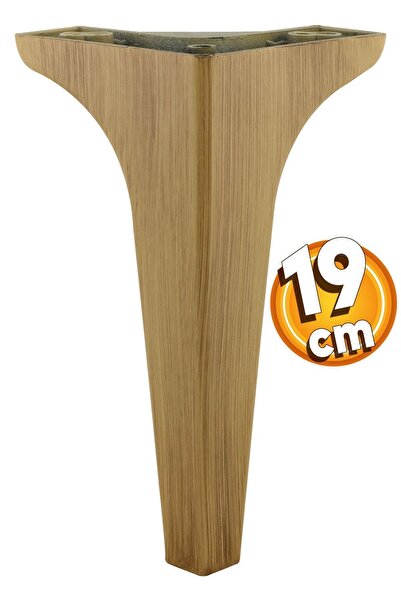Badem10 Sedef Lüks Mobilya Kanepe Tv Ünitesi Konsol Koltuk Ayağı 19 Cm Ahşap ...