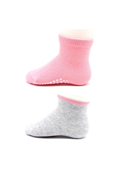 Biorganic Paw 2-Piece Non-Slip Baby Socks 68393