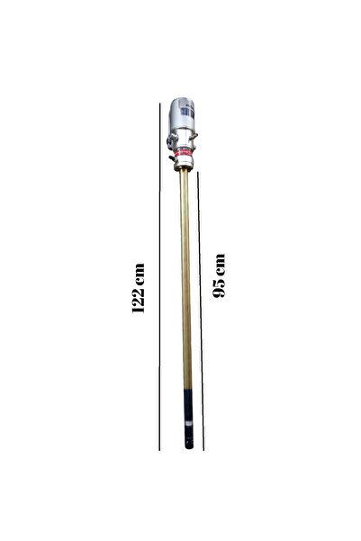 Mitacan MTGPV60 60:1 Havalı Varil Tipi Gres Pompası