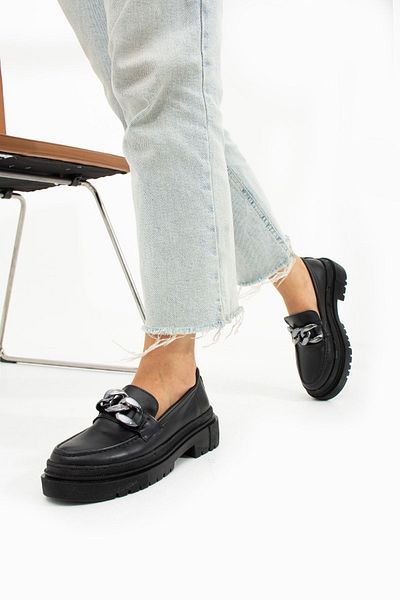 KAOF SHOES Дамски черни мокасини Ортопедични дамски ежедневни обувки Дамски класически обувки Ежедневни мокасини