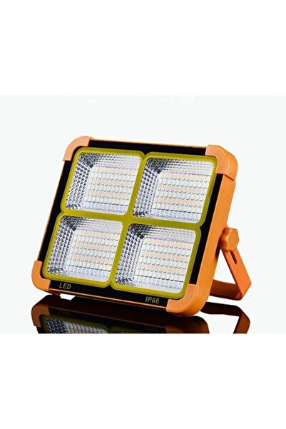 Mioled Güneş Enerjili Solar 200w Watt Led Projektör Taşınabilir Sarı Beyaz Ve...