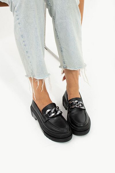KAOF SHOES Дамски черни мокасини Ортопедични дамски ежедневни обувки Дамски класически обувки Ежедневни мокасини