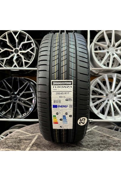 Bridgestone 205/45 R17 88H XL Bridgestone Turanza T005 Yazlık Lastik