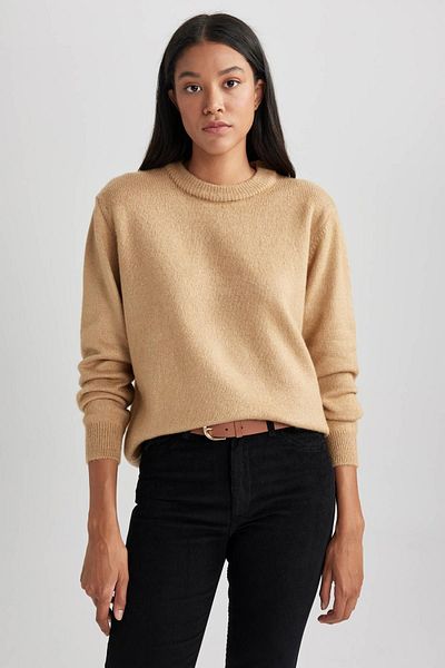 DeFacto Crew Neck Regular Fit Sweater - A9500ax23wn