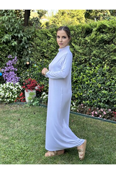 two in sis Σταντ γιακάς Βαμβακερή βισκόζη χιτζάμπ Εσωτερική επένδυση Φόρεμα Μακρύ βαμβακερό φόρεμα Εσωτερικό φόρεμα χτενισμένο βαμβακερό κάτω φούστα