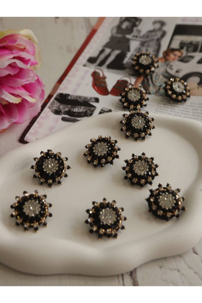 Parça Kumaş Dünyası Taşlı Düğme