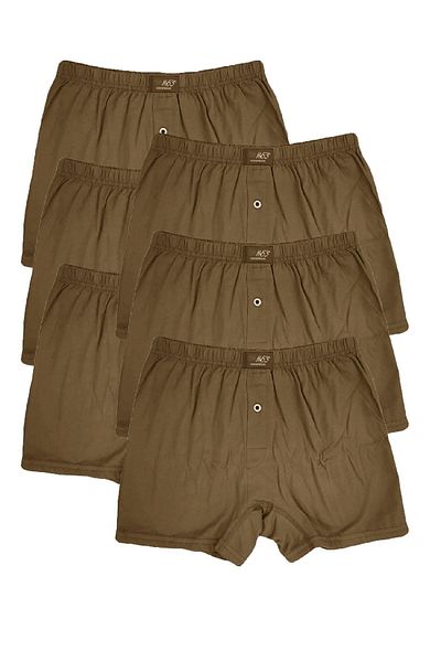 FSM1453 Ανδρικά βαμβακερά Classic Long Colorful Boxers 6 Pack - 620