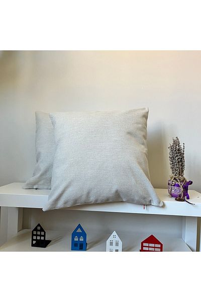 DECO Stil Japandi - Husă de pernă minimalistă din in