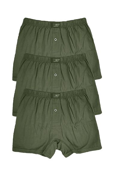 FSM1453 Ανδρικά βαμβακερά Classic Long Colorful Boxers 3 Pack - 620