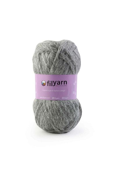 Filyarn Barcelona - Κομψό Σετ Πλεκτό Σχοινί: Γάντια, Μπερέ, Σάλι, Πουλόβερ, Πόντσο, Ζακέτα και Φουλάρι