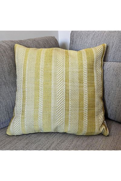 DECO Jacquard Woven Throw Pillow Cover - Luxury and Elegant Style, Yarn-Dyed