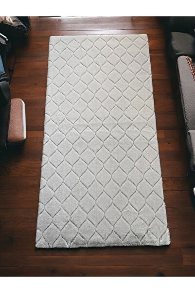 Prizma Diamond Kaymaz Yıkanabilir Halı No:2 | Ipek Gri