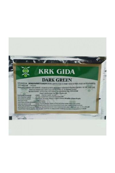 Krk Gıda Krk Green Powder Food Color 9 Gr
