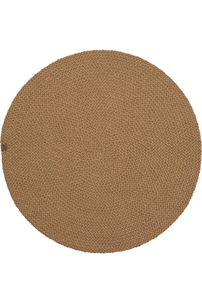 Cool Halı Glenn 614 Kahve Banyo Halısı Yuvarlak Antre Hol Halısı Hasır Dokulu...