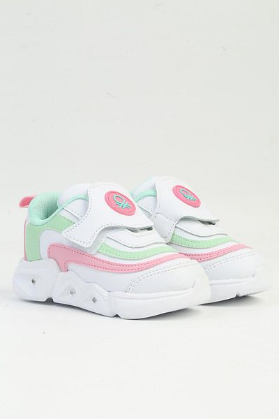 Benetton BN-31800 Model Pantofi sport pentru copii - Alb Verde