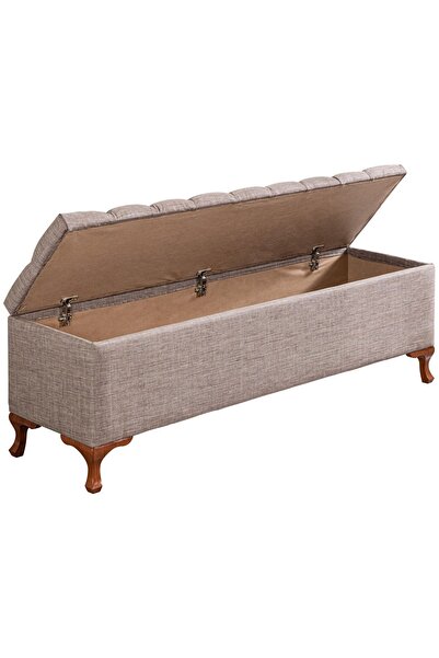 Setay Yatak Ucu Pufu, Luna Bench, Sandıklı Ayakucu Pufu 40x50x150