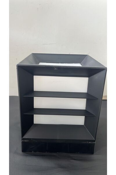 Luzza Izgaralı Kare Küp Bahçe Aydınlatma Armatürü - Set Üstü Dekoratif Aplik ...