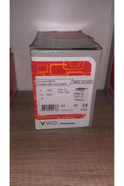 VİKO Viko Vmf-Sn2 Fixed End Compact Switch 125A 25Ka 3 Pole Vmf1-125-Sn2