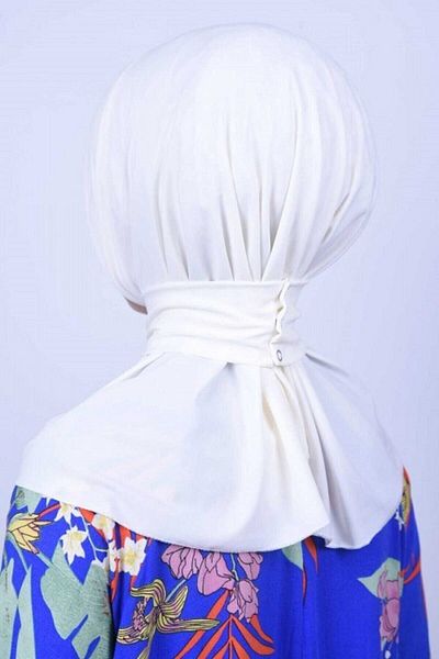 Organic Scarfs Snaps Scarf Wrap Pool Wrap Bone Κατάλληλο για χρήση στη θάλασσα