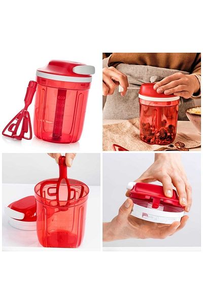 Tupperware Supersonic Non-Electric Food Processor Midi New Model Chef 2