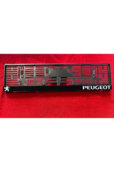 ATTA PAZARLAMA PARLAK PLKESİ PEUGEOT UYUMLU MARKALI ARABA PLAKALIĞI