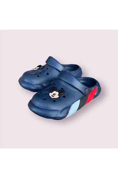 AkınalBella Boy's Red-navy Blue Nursery Slippers Sandals - for Beach and Pool