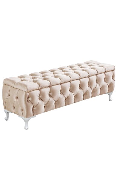 Setay Yatak Ucu Pufu, Cappy Bench, Sandıklı Ayakucu Pufu 40x50x150