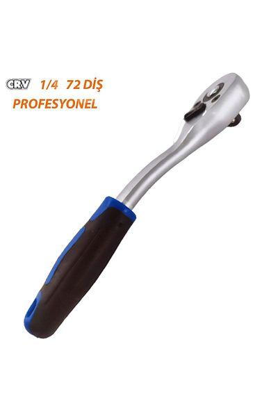 ÖZGÜNTİC. Ratchet Handle 1/4 Professional High Quality Ratchet Handle 72 Teeth Full Professional
