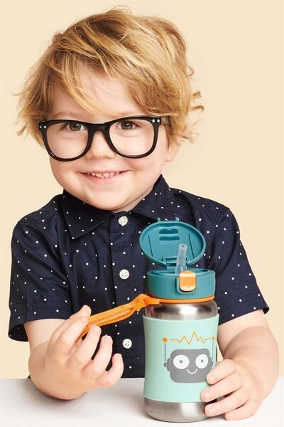 Skip Hop Stainless Steel Water Bottle - Rocket