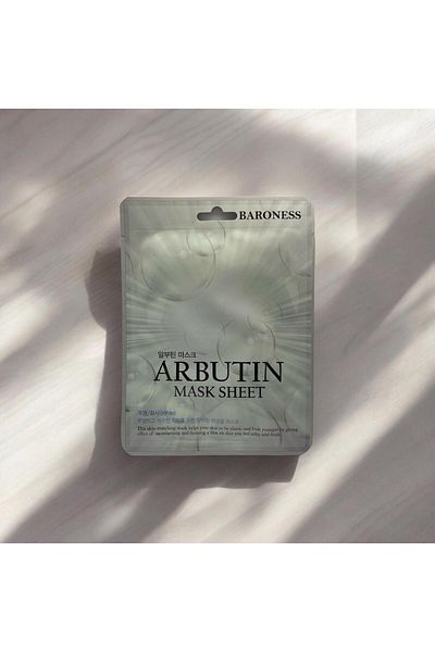 Baroness Arbutin Mask Sheet Arbutinum Paper Mask (5 Pcs)